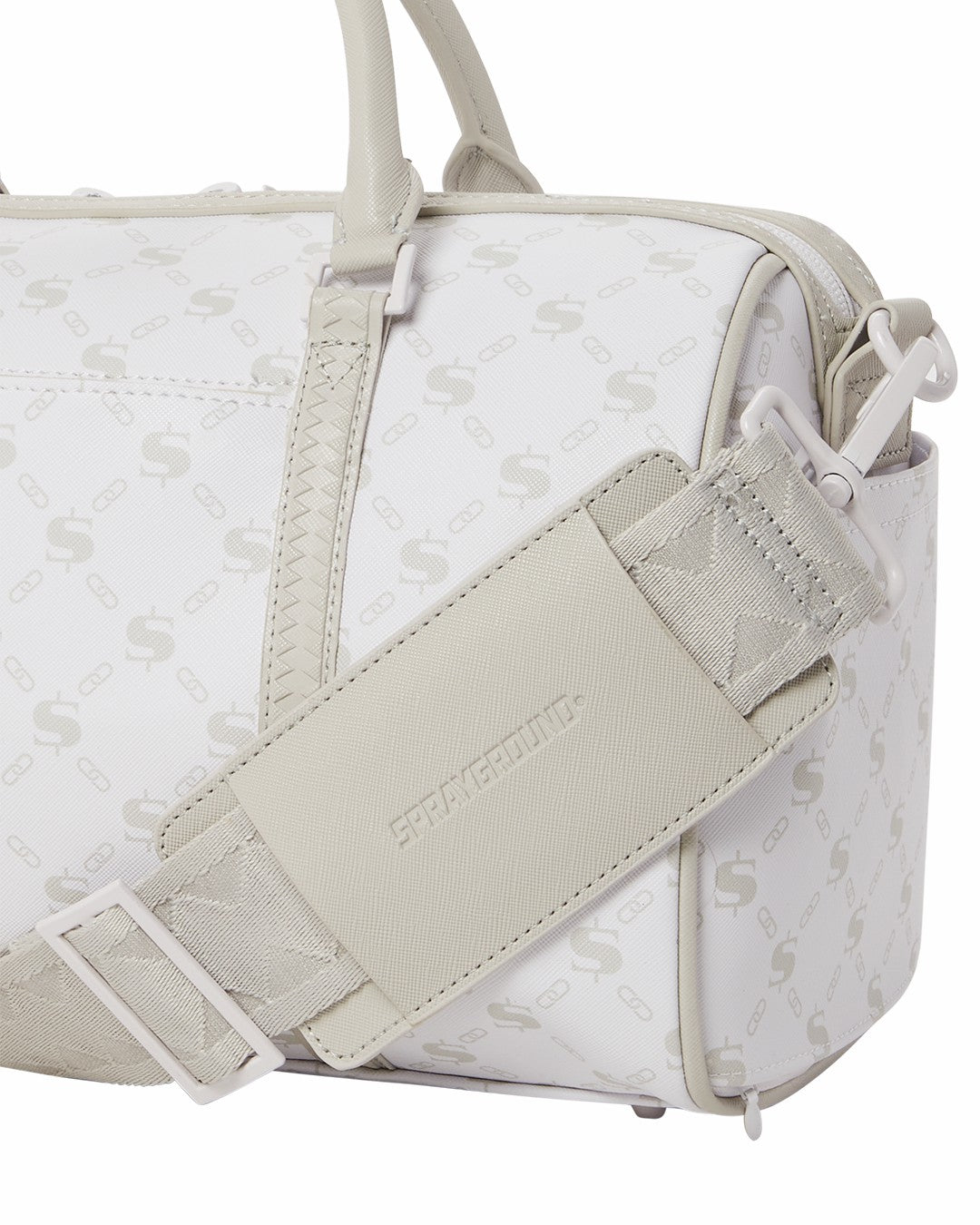 MONEY PATTERN POWDER MINI DUFFLE
