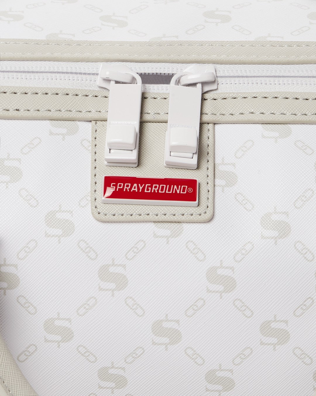 MONEY PATTERN POWDER MINI DUFFLE