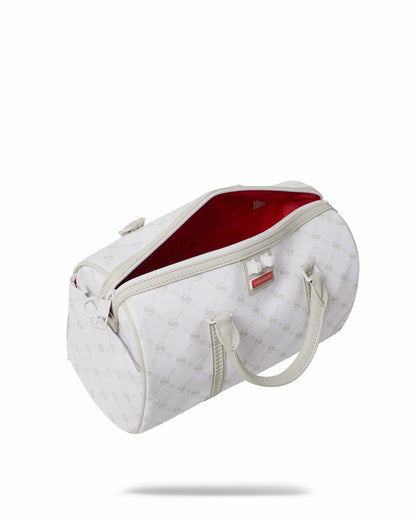 MONEY PATTERN POWDER MINI DUFFLE