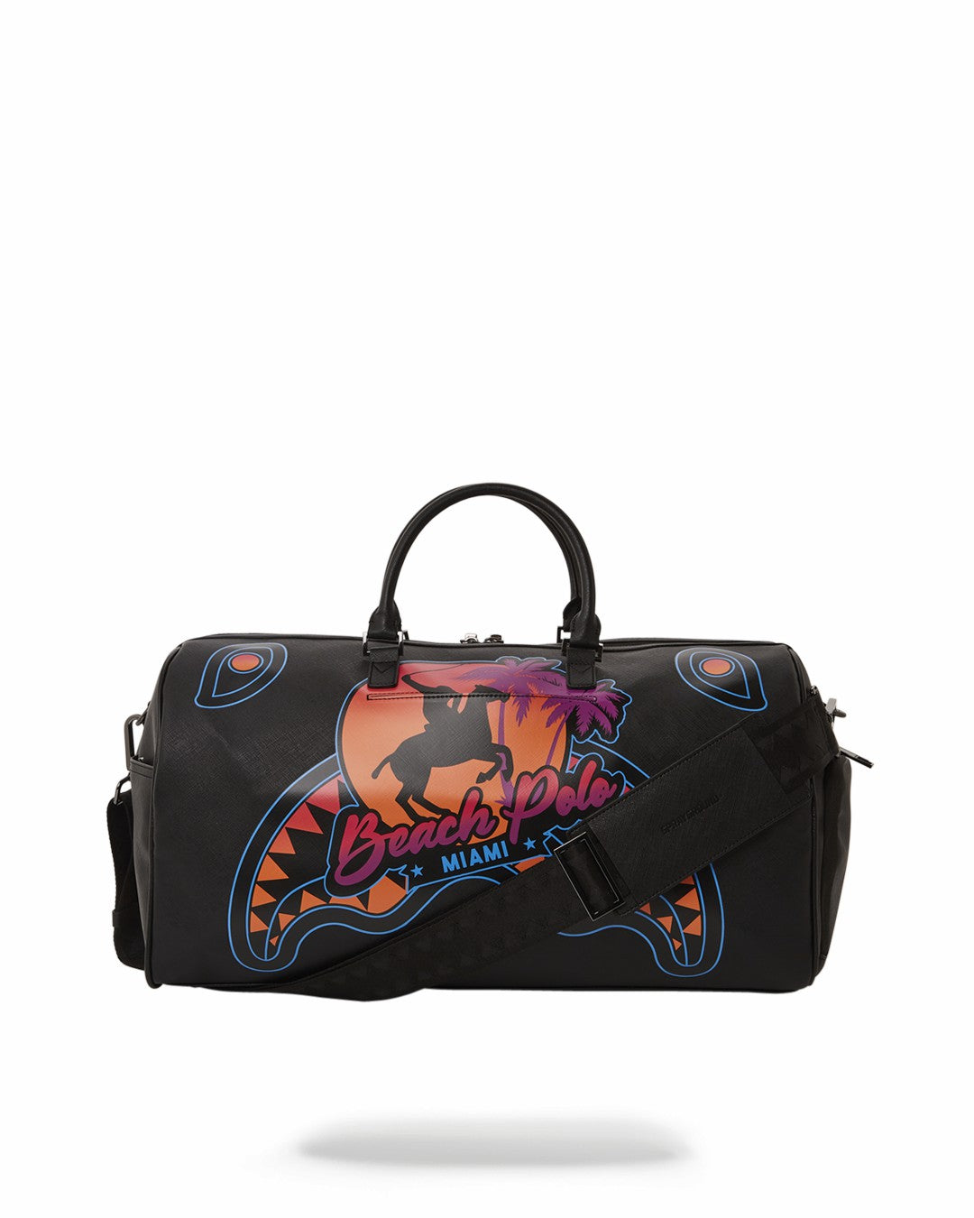 MIAMI BEACH POLO COLLAB DUFFLE (BLACK)
