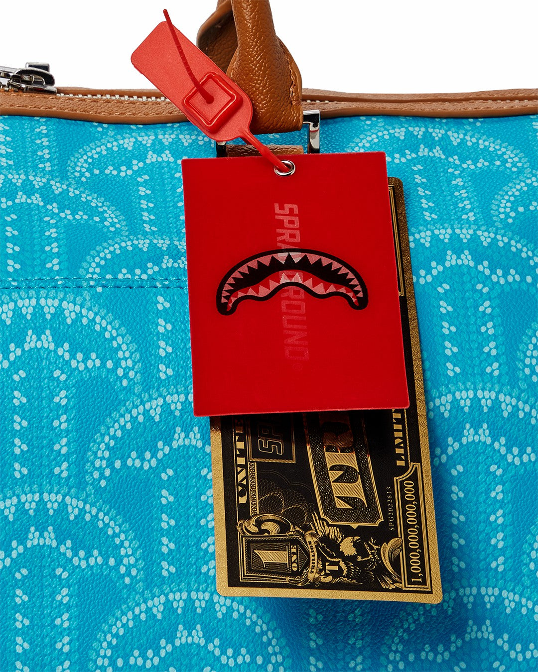 ILLUCHAINS TURQ DUFFLE