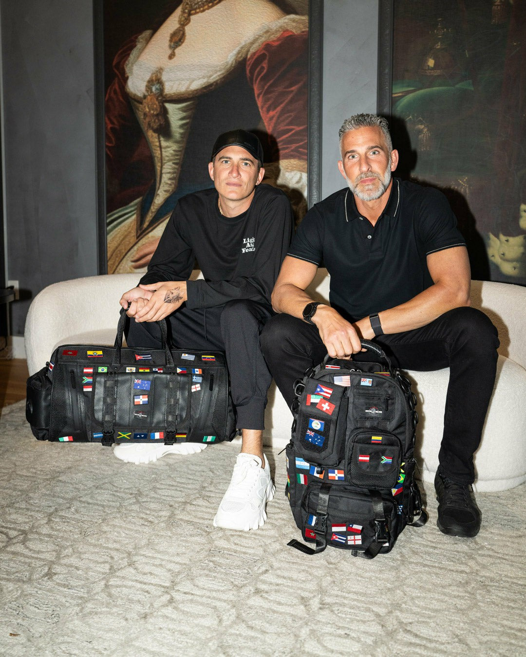 JAMES FIRST CLASS GLOBAL FLAGS SPECIAL OPS CARGO BACKPACK