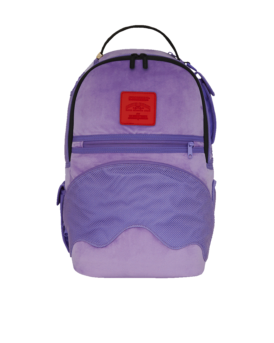 NOOO WAY!!! A REVERSIBLE BACKPACK - PURPLE VELOUR TO OG SHARKS IN PARI