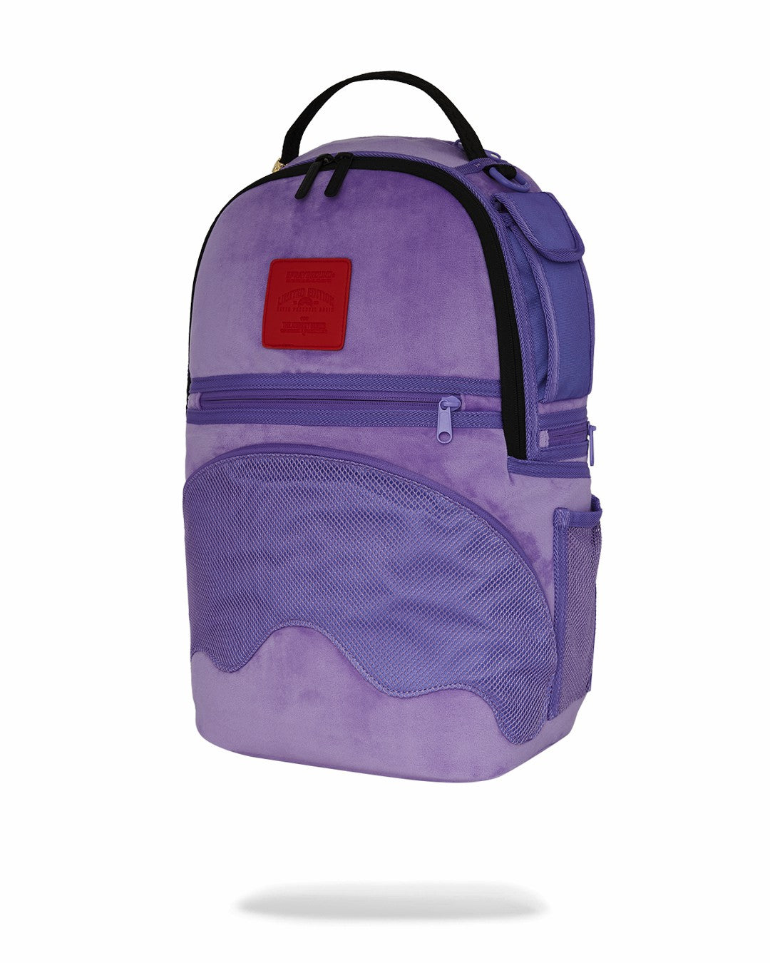 NOOO WAY!!! A REVERSIBLE BACKPACK - PURPLE VELOUR TO OG SHARKS IN PARI