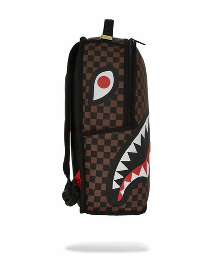 NOOO WAY!!! A REVERSIBLE BACKPACK - PURPLE VELOUR TO OG SHARKS IN PARI