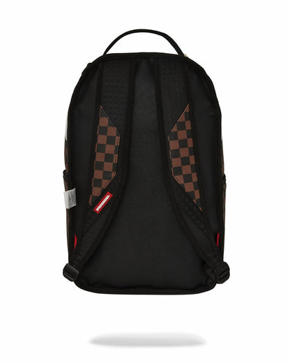 NOOO WAY!!! A REVERSIBLE BACKPACK - PURPLE VELOUR TO OG SHARKS IN PARI