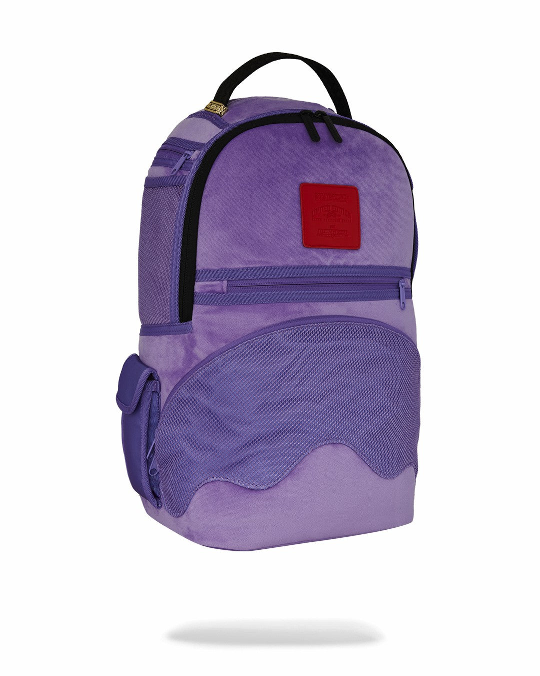 NOOO WAY!!! A REVERSIBLE BACKPACK - PURPLE VELOUR TO OG SHARKS IN PARI