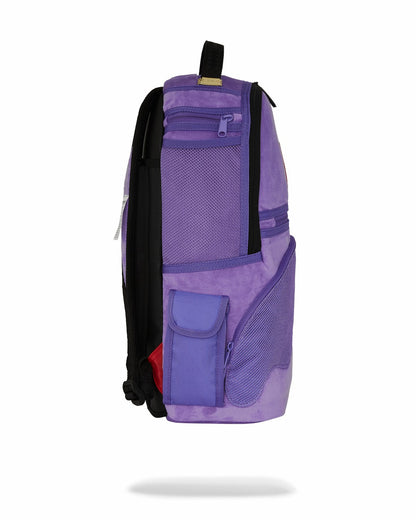 NOOO WAY!!! A REVERSIBLE BACKPACK - PURPLE VELOUR TO OG SHARKS IN PARI