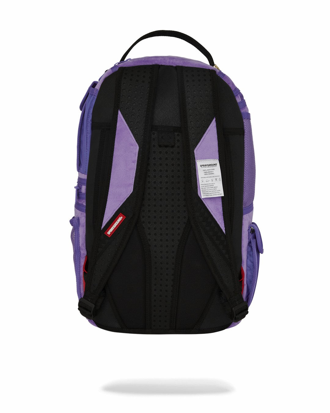 NOOO WAY!!! A REVERSIBLE BACKPACK - PURPLE VELOUR TO OG SHARKS IN PARI