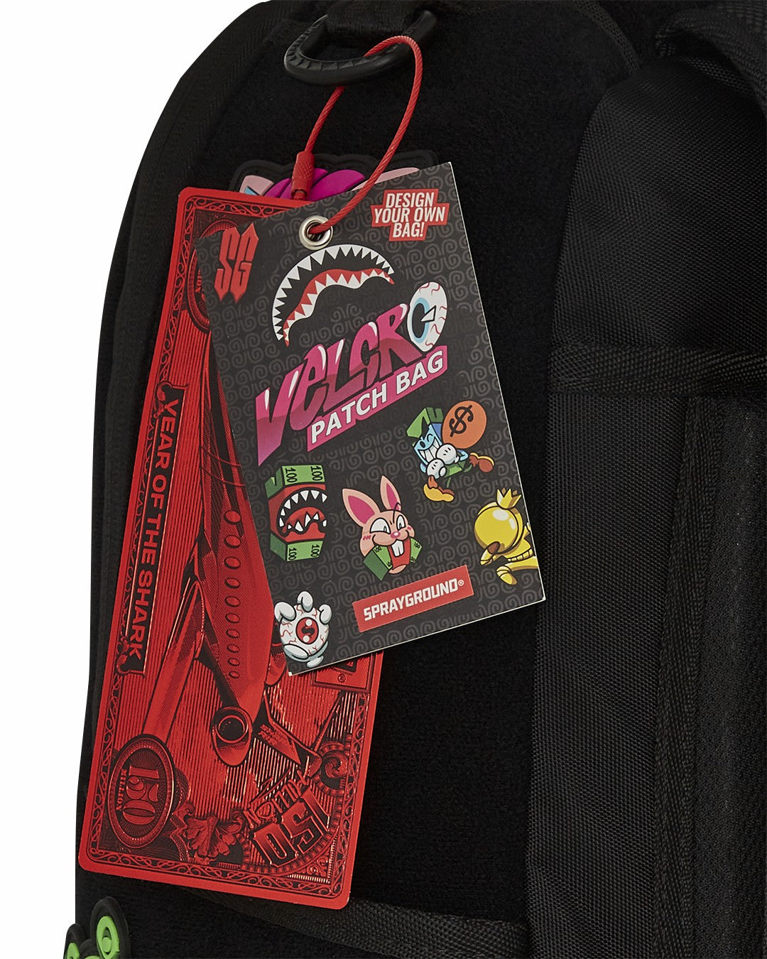 STUCK ON YA - VELCRO PATCH BACKPACK