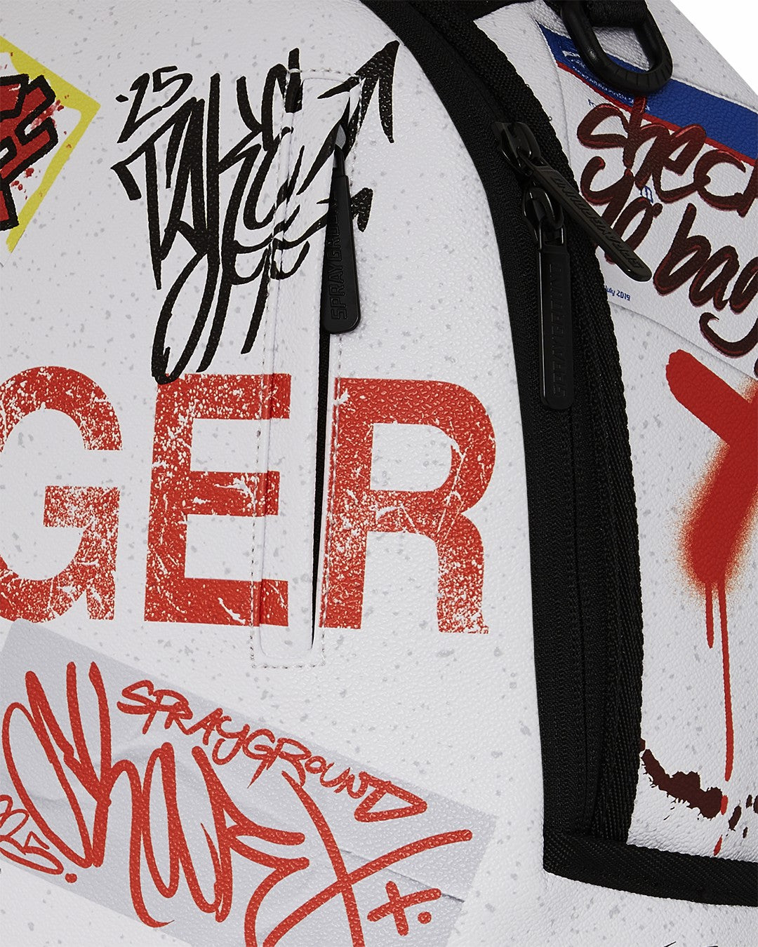 JETBLAST SIGN ON THE RUNWAY BACKPACK