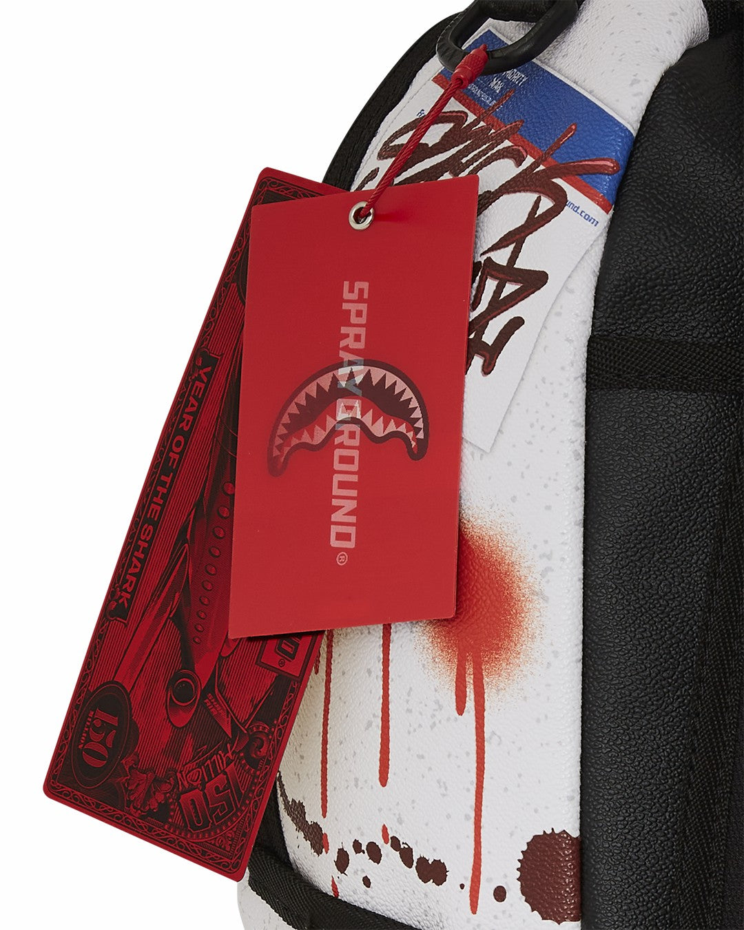 JETBLAST SIGN ON THE RUNWAY BACKPACK