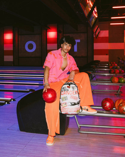 JETBLAST SIGN ON THE RUNWAY BACKPACK