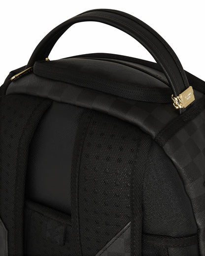 LIGHTS OUT SHARKS IN PARIS CHENILLE SHARK BACKPACK