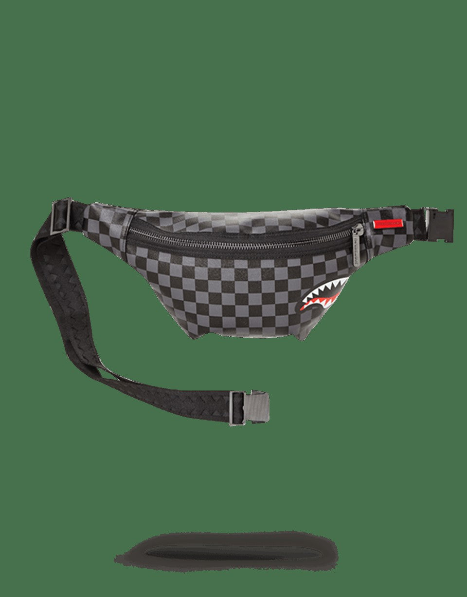 SHARKS IN PARIS (BLACK CHECKERED EDITION) CROSSBODY