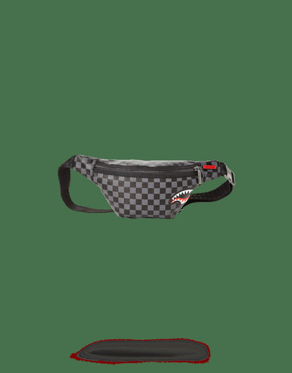 SHARKS IN PARIS (BLACK CHECKERED EDITION) CROSSBODY