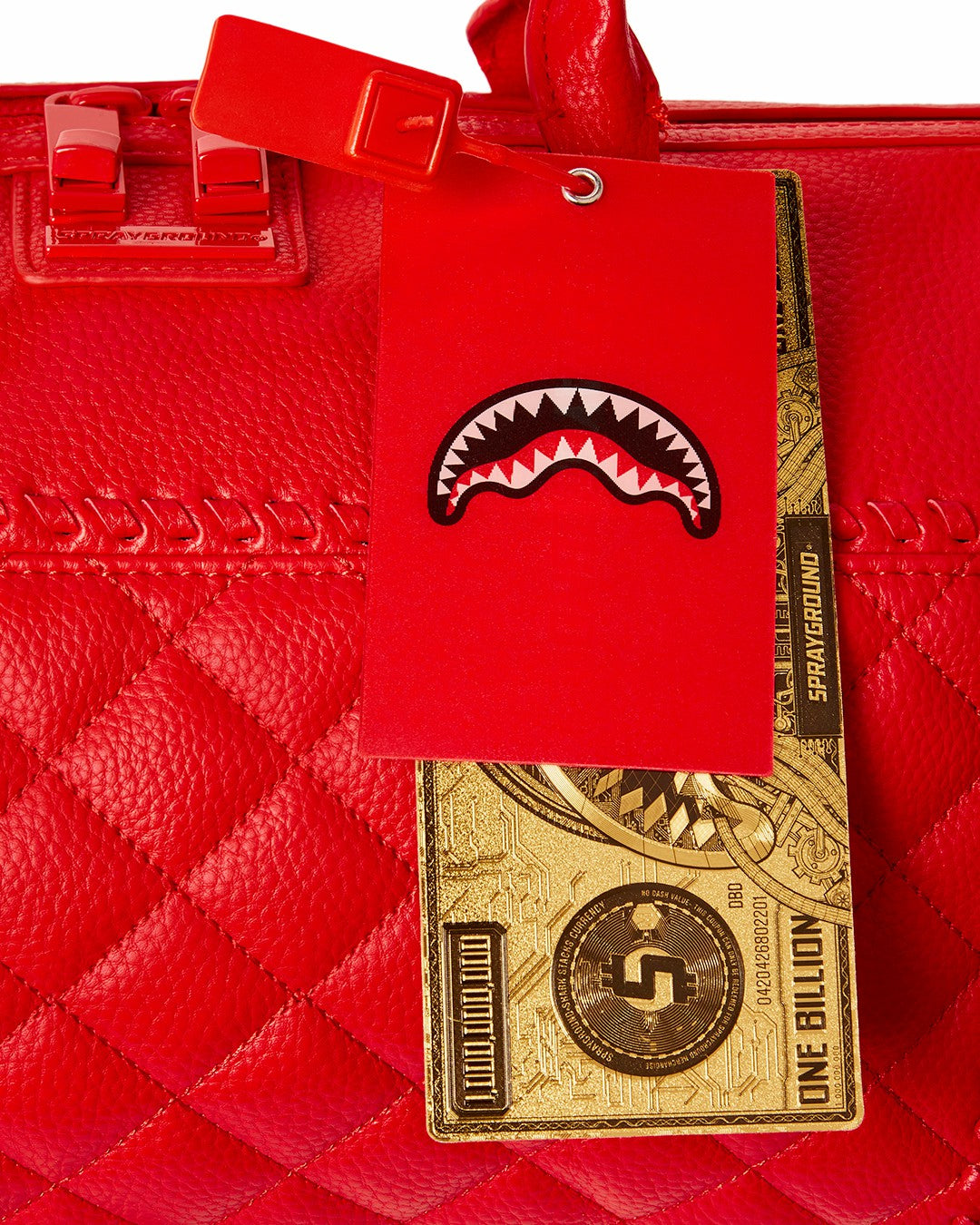 RED RIVIERA MINI DUFFLE