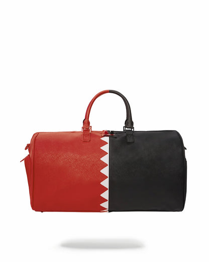 VERTICAL SHARK CUT & SEW DUFFLE