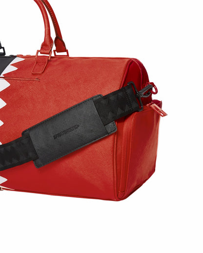 VERTICAL SHARK CUT & SEW DUFFLE