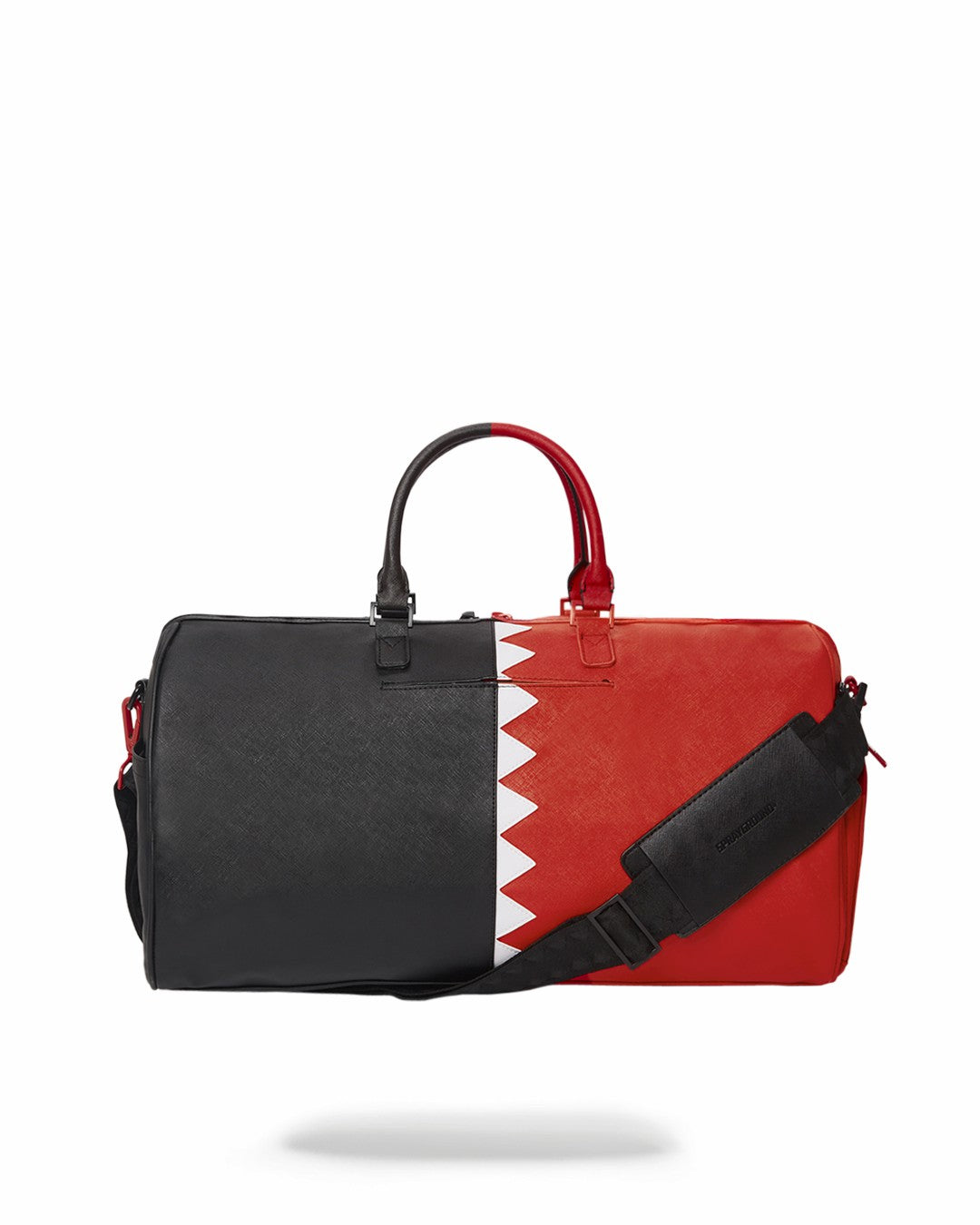VERTICAL SHARK CUT & SEW DUFFLE