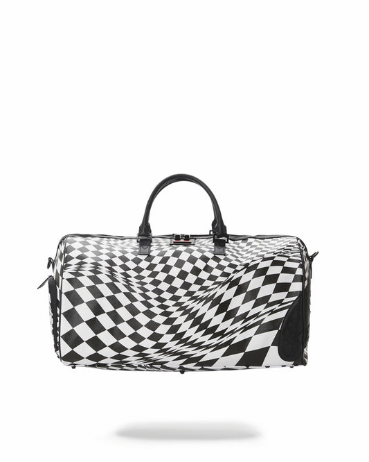 TRIPPY CHECK DUFFLE