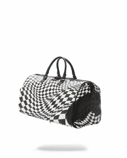 TRIPPY CHECK DUFFLE