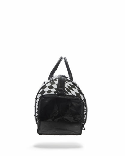 TRIPPY CHECK DUFFLE