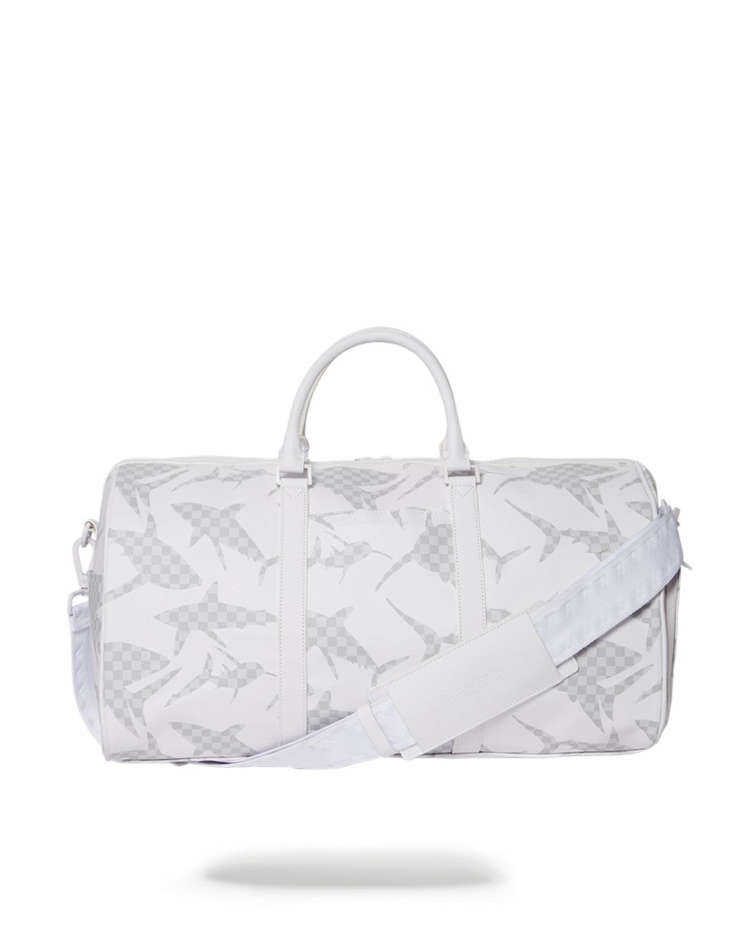 SHARK CHECK (WHITE) DUFFLE