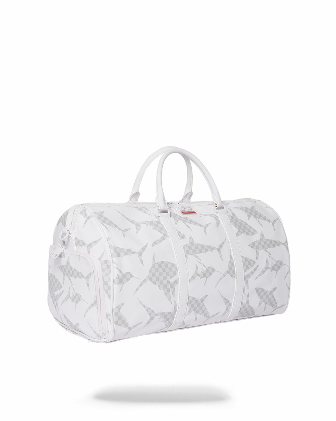 SHARK CHECK (WHITE) DUFFLE