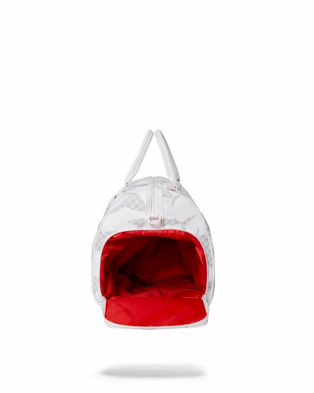 SHARK CHECK (WHITE) DUFFLE