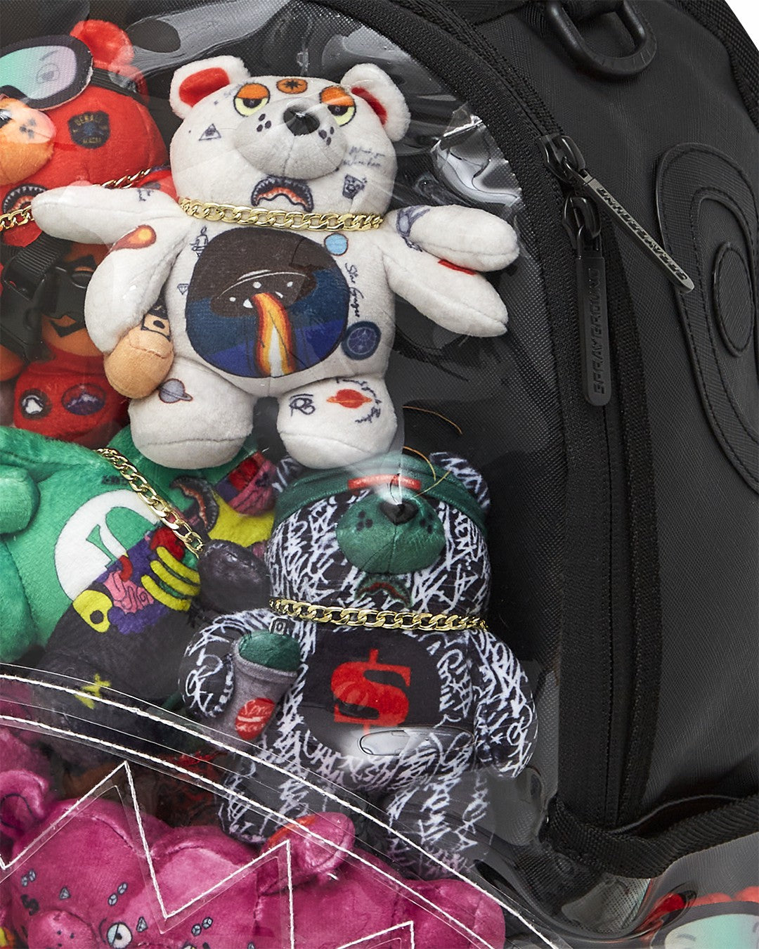 LEGIT BEARS STUFFED IN THIS BAG BACKPACK