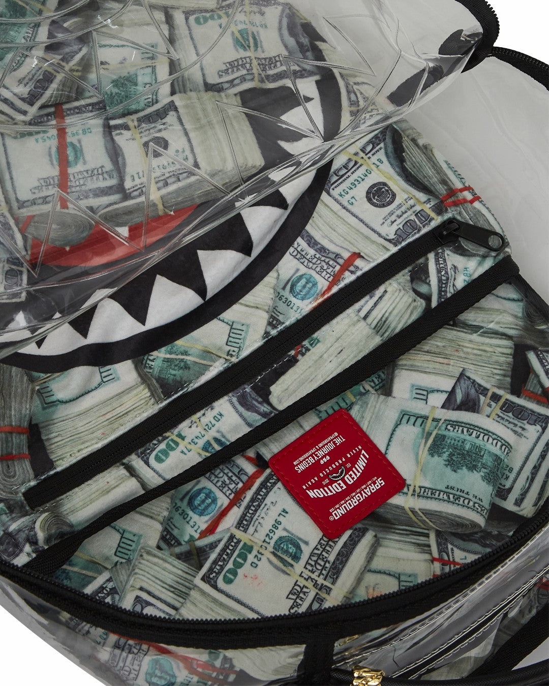 CLEAR BACKPACK - MONEY CHOMP