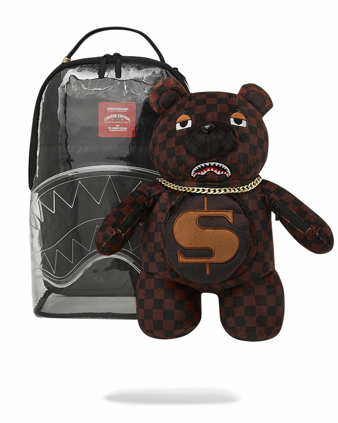 CLEAR BACKPACK - SHARKS IN PARIS BEAR