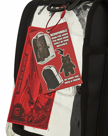 CLEAR BACKPACK - SHARKS IN PARIS BEAR