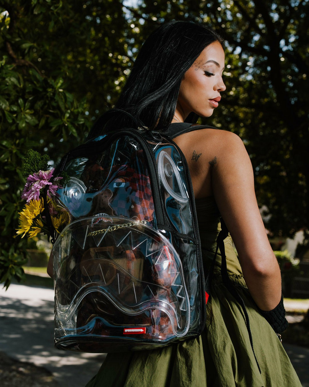 CLEAR BACKPACK - SHARKS IN PARIS BEAR
