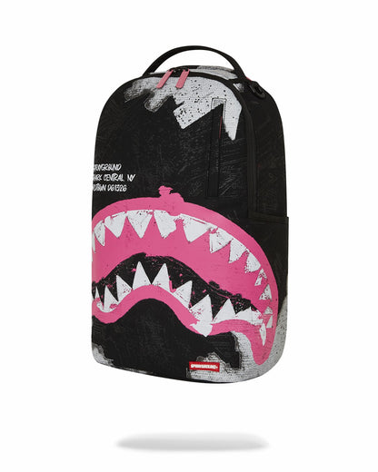SHARK CENTRAL ACRYLIC ART DLX COTTON BACKPACK