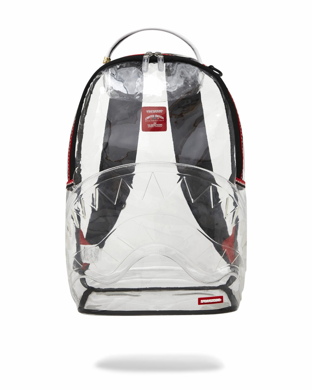 100% CLEAR BACKPACK SHARK