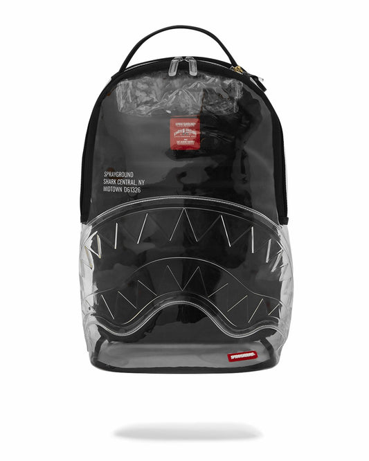 CLEAR BACKPACK - SHARK CENTRAL