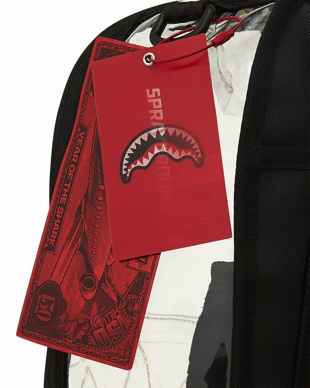 CLEAR BACKPACK - SHARK CENTRAL