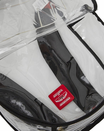 100% CLEAR BACKPACK - SHARK CENTRAL