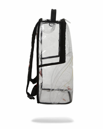 100% CLEAR BACKPACK - SHARK CENTRAL