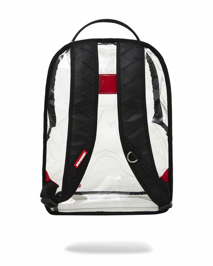 100% CLEAR BACKPACK - SHARK CENTRAL