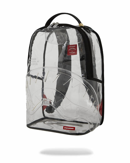 100% CLEAR BACKPACK - SHARK CENTRAL