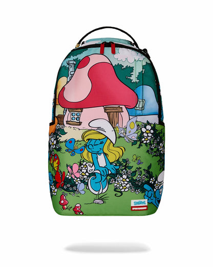 SMURFS IN THE GARDEN BACKPACK