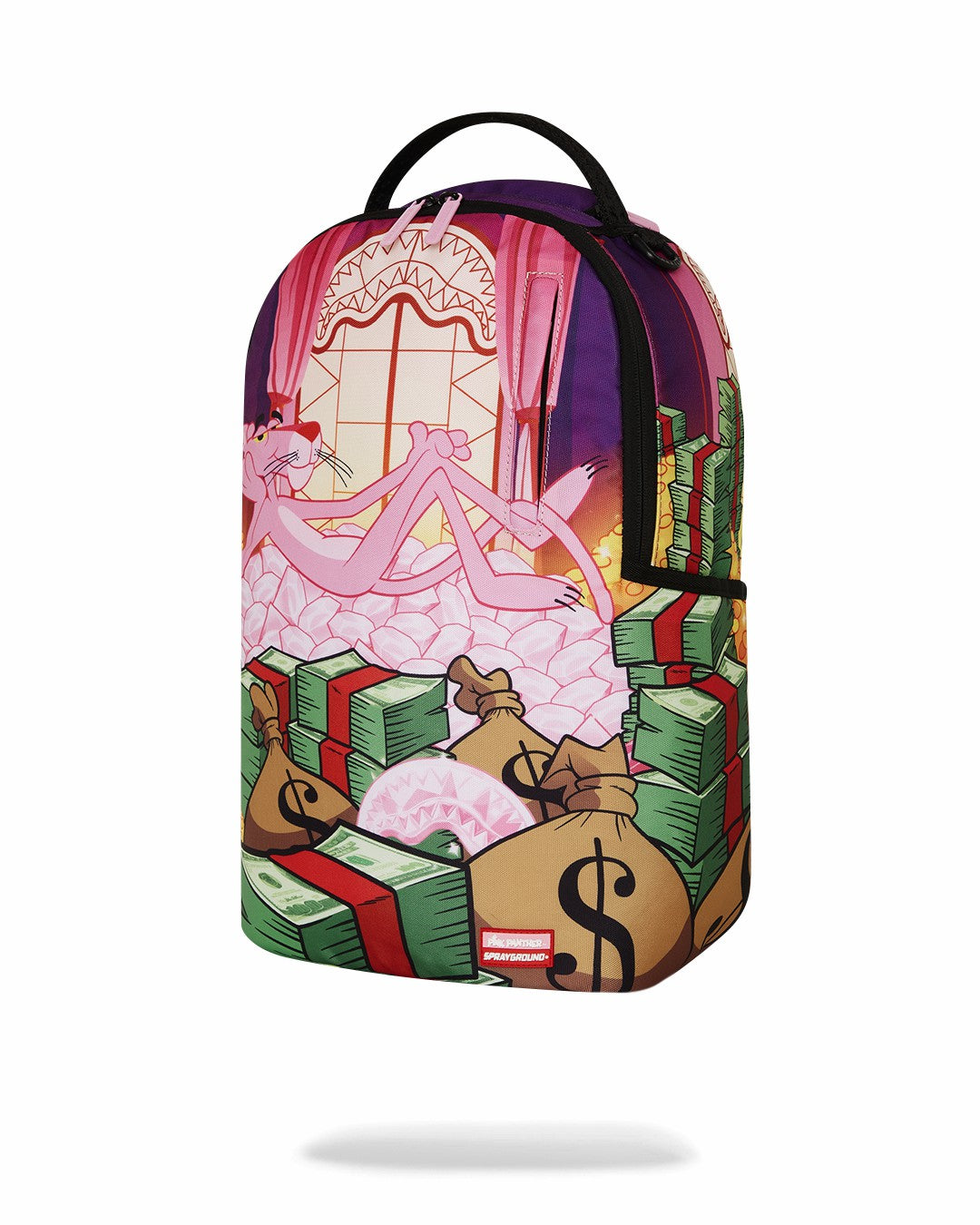 PINK PANTHER FORTRESS OF MONEY-TUDE BACKPACK