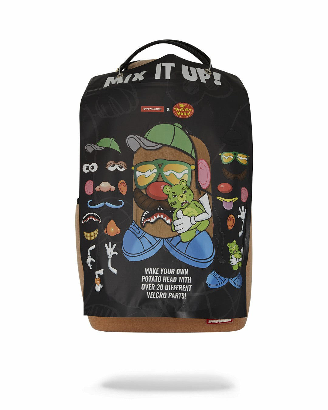 MR. POTATO HEAD VELCRO PATCH MIX-IT-UP DLXSV BACKPACK