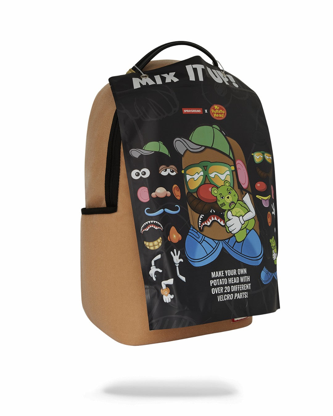 MR. POTATO HEAD VELCRO PATCH MIX-IT-UP DLXSV BACKPACK