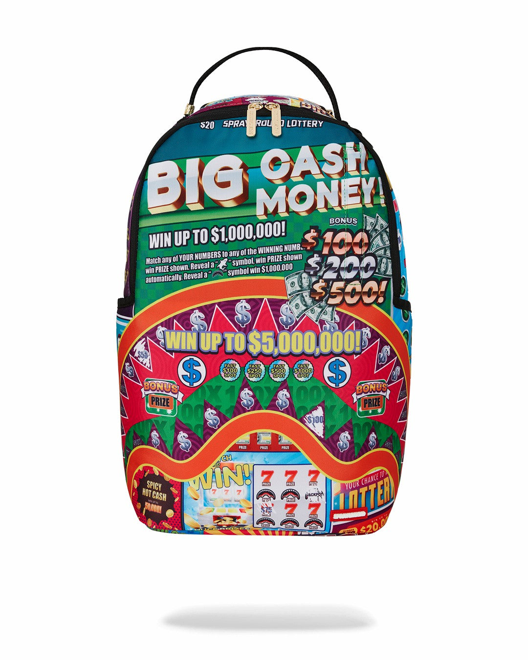 BIG MONEY BIG MONEY BACKPACK (COMES WITH SCRATCH OFF PLAYING CARD)