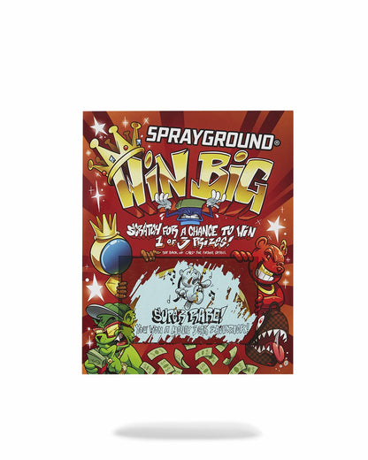BIG MONEY BIG MONEY BACKPACK (COMES WITH SCRATCH OFF PLAYING CARD)