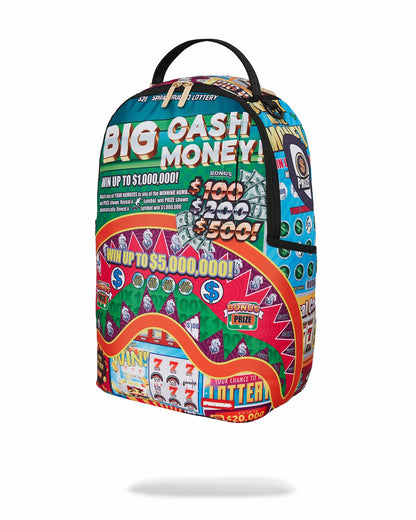 BIG MONEY BIG MONEY BACKPACK (COMES WITH SCRATCH OFF PLAYING CARD)
